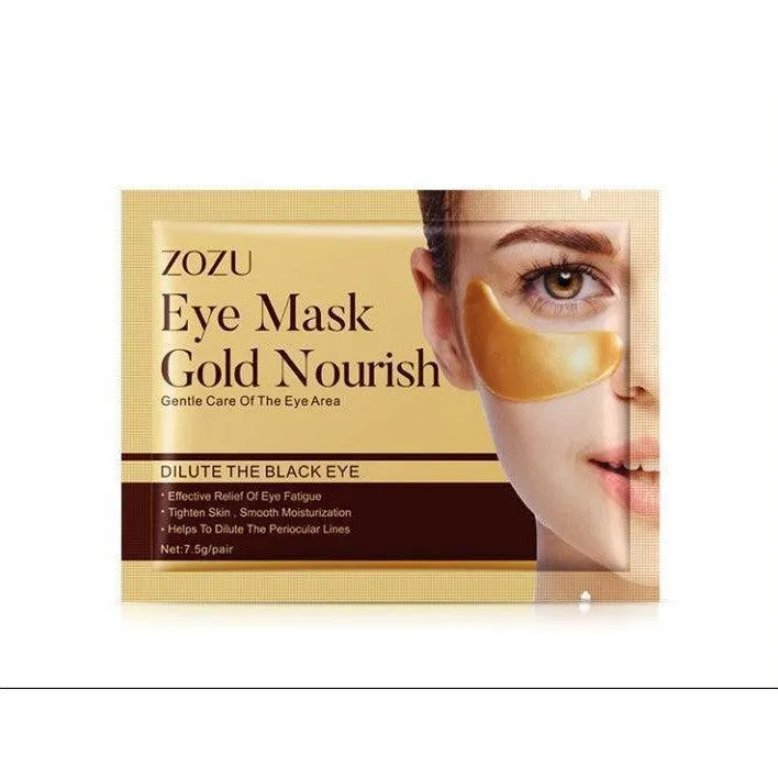 ماسک زیر چشم زوزو مدل طلا وزن 7.5 گرم مجموعه 2 عددی - تصویر 3