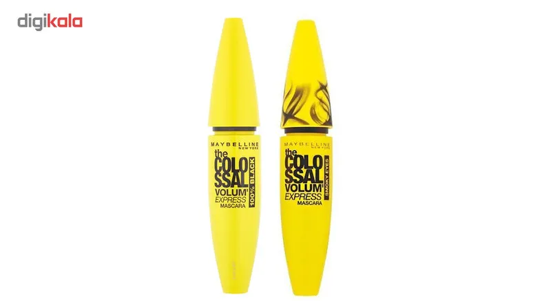 ریمل حجم دهنده میبلین مدل Colossal Black و Colossal Smoky Eyes مجموعه 2 عددی - تصویر 2