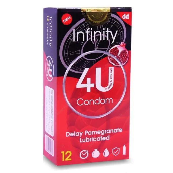 کاندوم فر یو مدل infinity بسته 12 عددی - تصویر 2