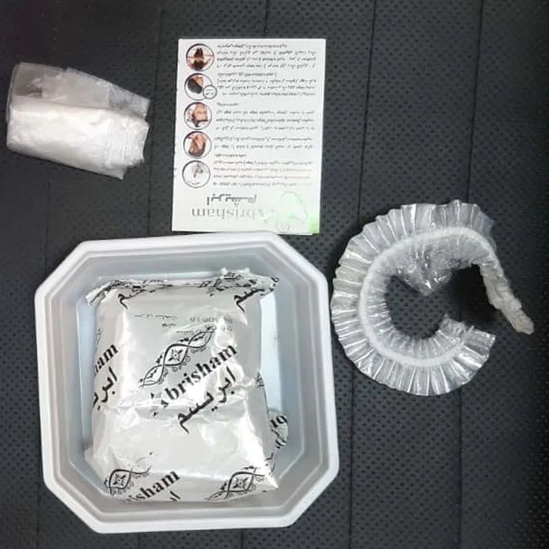 پودر رنگ مو ابریشم مدل CO101 وزن 130 گرم رنگ قهوه ای تیره متوسط - تصویر 2