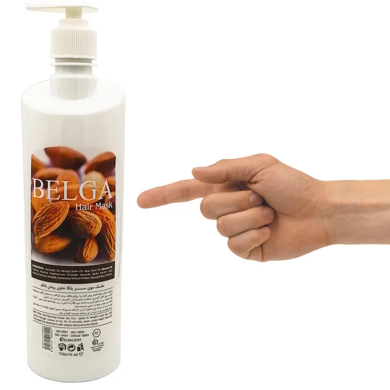 ماسک مو بلگا مدل Almond حجم 750 میلی لیتر - تصویر 3
