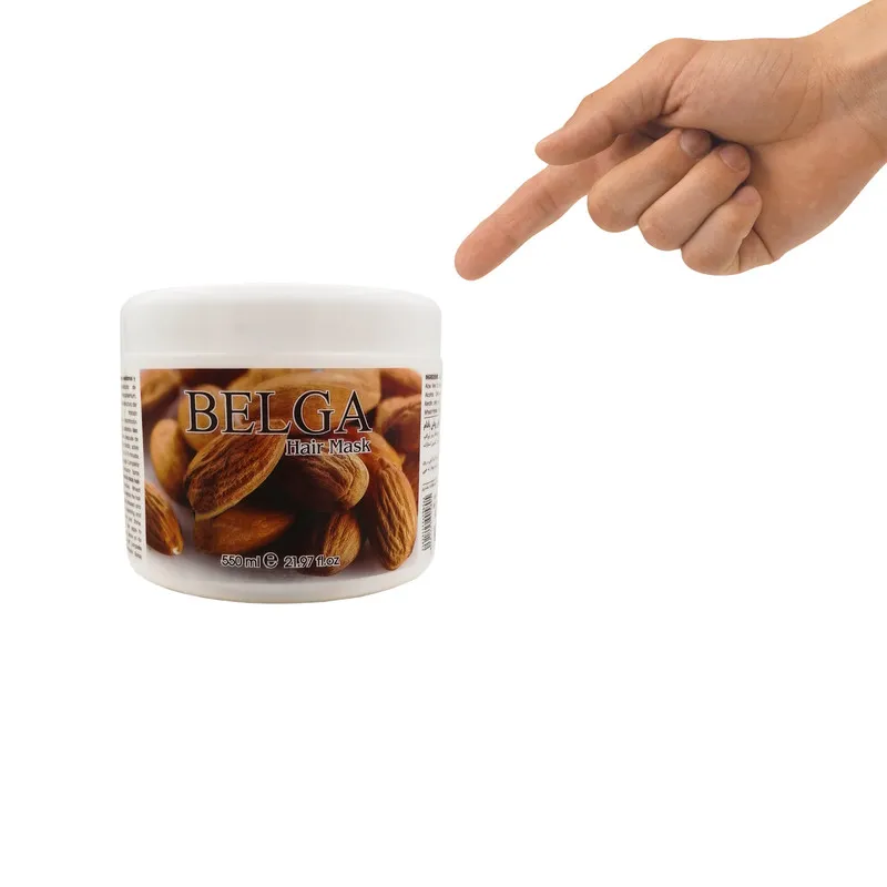 ماسک مو بلگا مدل Almond حجم 550 میلی لیتر - تصویر 3