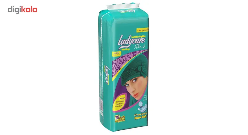 نوار بهداشتی لیدی کر مدل Super Soft بسته 10 عددی - تصویر 2