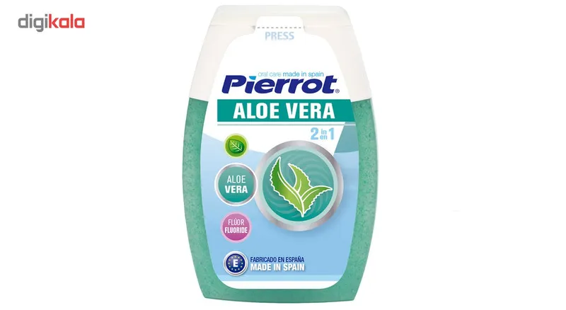خمیردندان پیرروت مدل Aloe Vera 2 in 1 حجم 75ml - تصویر 2