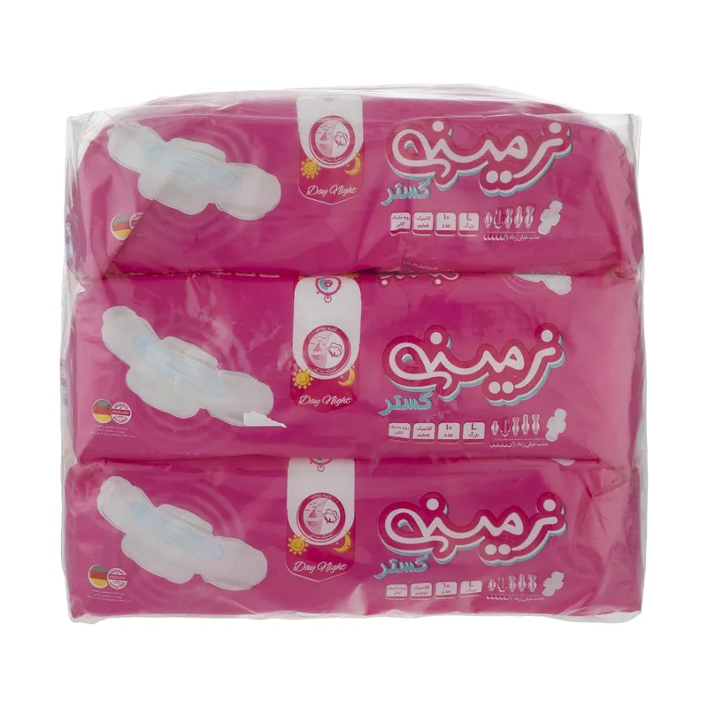 نوار بهداشتی نرمینه گستر مدل Classic بسته 3 عددی 