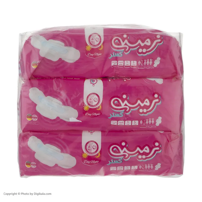 نوار بهداشتی نرمینه گستر مدل Classic بسته 3 عددی  - تصویر 3