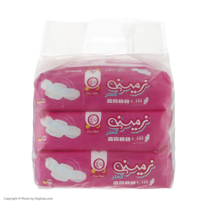 نوار بهداشتی نرمینه گستر مدل Classic بسته 6 عددی - تصویر 3