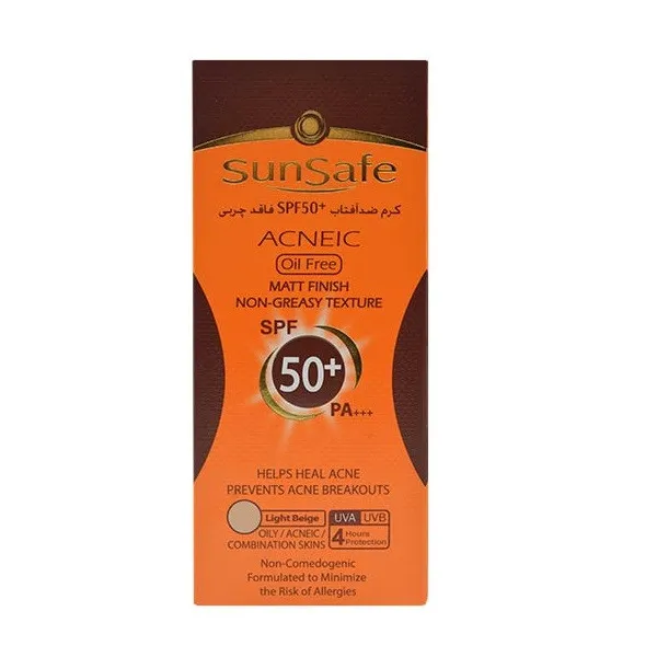 کرم ضد آفتاب سان سیف مدل Acneic حجم 50 میلی لیتر - تصویر 3