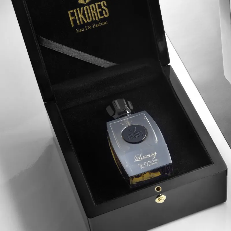ادو پرفیوم مردانه فیکورس مدل Luxury Black حجم 80 میلی لیتر - تصویر 3