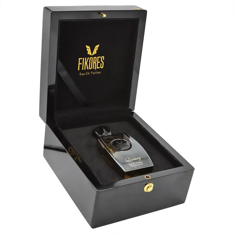 ادو پرفیوم مردانه فیکورس مدل Luxury Black حجم 80 میلی لیتر - تصویر 4