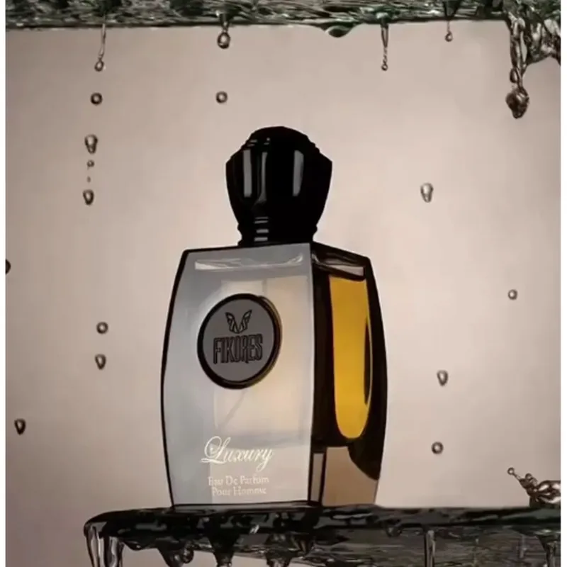 ادو پرفیوم مردانه فیکورس مدل Luxury Black حجم 80 میلی لیتر - تصویر 5