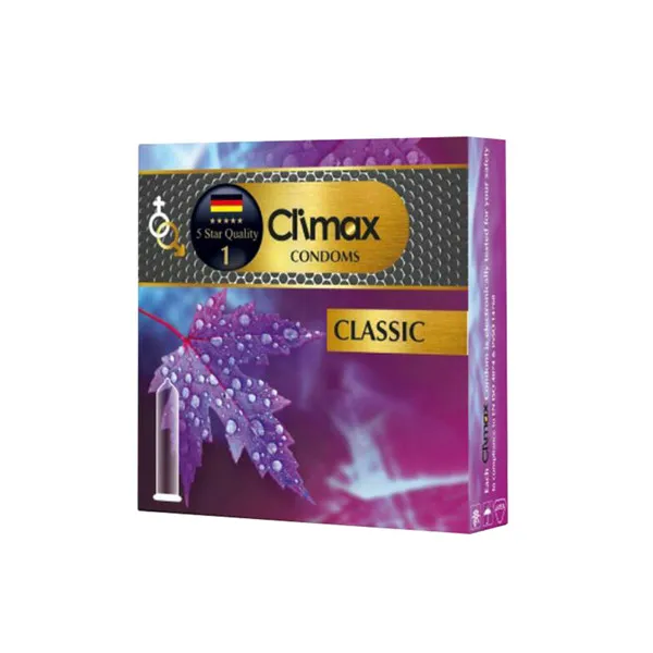 کاندوم کلایمکس مدل classic بسته 3 عددی - تصویر 2
