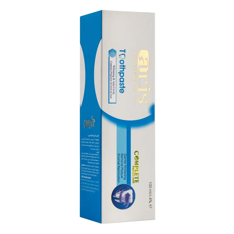 خمیر دندان اریس مدل WHITENING حجم 100 میلی لیتر - تصویر 2