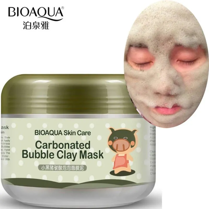 ماسک صورت بایو آکوا مدل Carbonated Bubble Mas حجم 100 میلی لیتر - تصویر 3