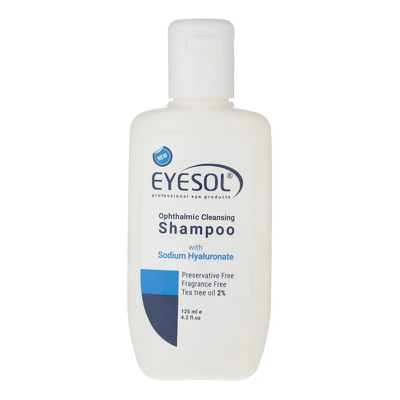 شامپو شستوشوی پلک و مژه آیسول مدل Ophthalmic حجم 125 میلیلیتر - تصویر 2