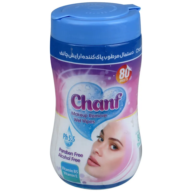 دستمال مرطوب چانف کد 001 بسته 80 عددی - تصویر 2