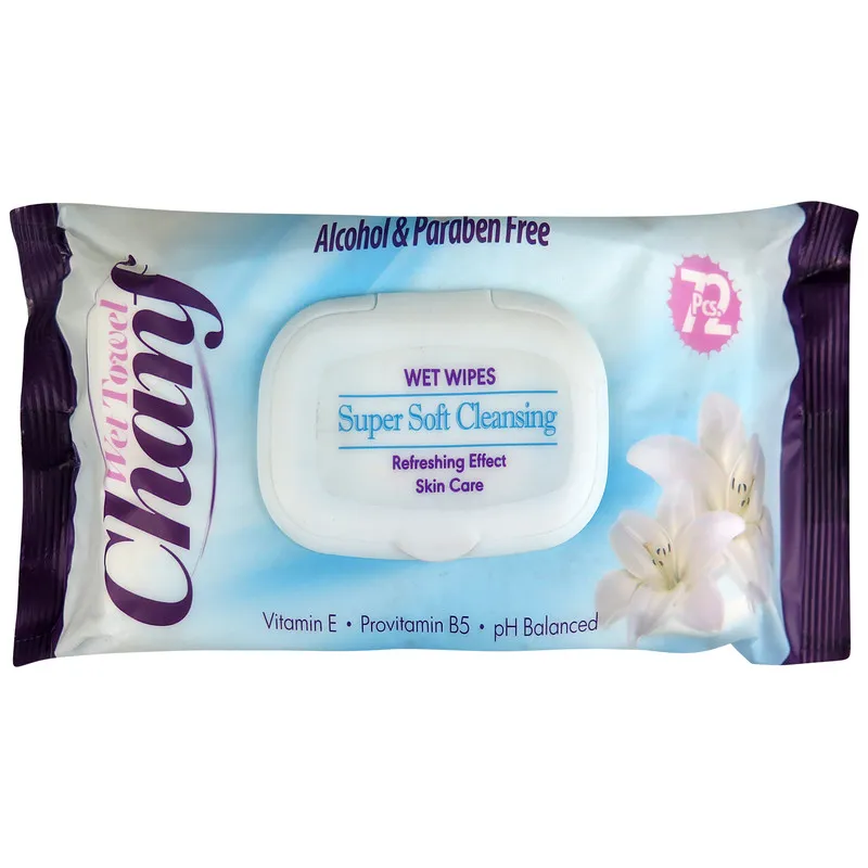 دستمال مرطوب چانف مدل SUPER SOFT-G بسته 72 عددی - تصویر 2