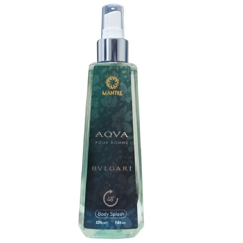 بادی اسپلش مردانه مانتره مدل AQVA حجم 225 میلی لیتر - تصویر 2