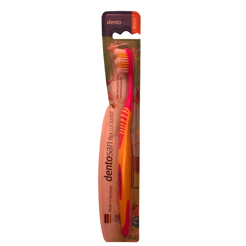 مسواک دنتوسان مدل flex cut junior با برس متوسط - تصویر 6