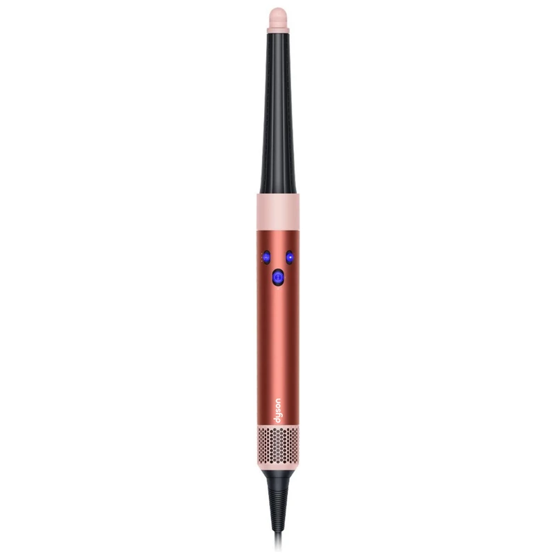 سشوار برس‌دار حالت‌دهنده 1300 وات دایسون مدل Airwrap id HS08، موتور AC، وزن 650 گرم، دارای سری شانه‌دار، سری برس‌دار گرد پهن، خشک‌کن ملایم با ویژگی فرکنندگی، صاف‌کنندگی، حجم‌دهندگی - نمای 4