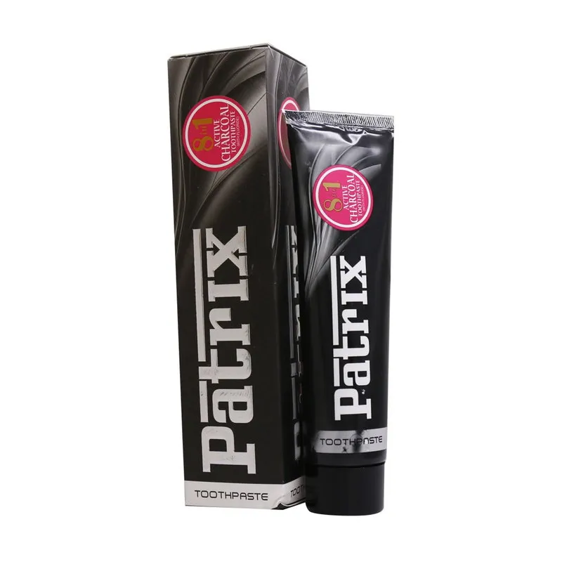 خمیر دندان پاتریکس مدل charcoal وزن 130 گرم - تصویر 2