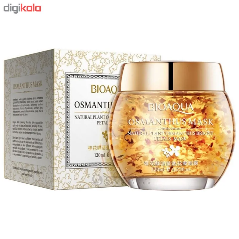 ماسک صورت شب بایو آکوا مدل Osmanthus حجم 120 میلی لیتر - تصویر 2