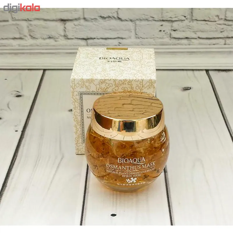 ماسک صورت شب بایو آکوا مدل Osmanthus حجم 120 میلی لیتر - تصویر 3