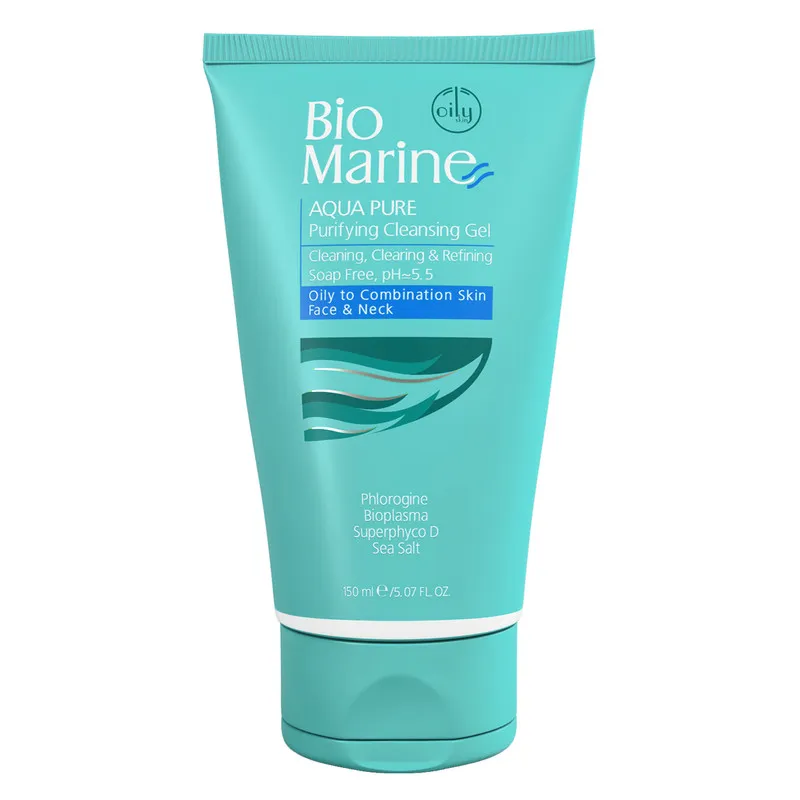 ژل شستوشوی صورت بایومارین مدل AQUA PURE حجم 150 میلیلیتر - تصویر 2
