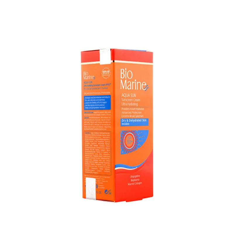 کرم ضدآفتاب بیرنگ بایومارین SPF50 مدل AQUA SUN، مناسب پوستهای خشک، حجم 50 میلیلیتر - تصویر 6