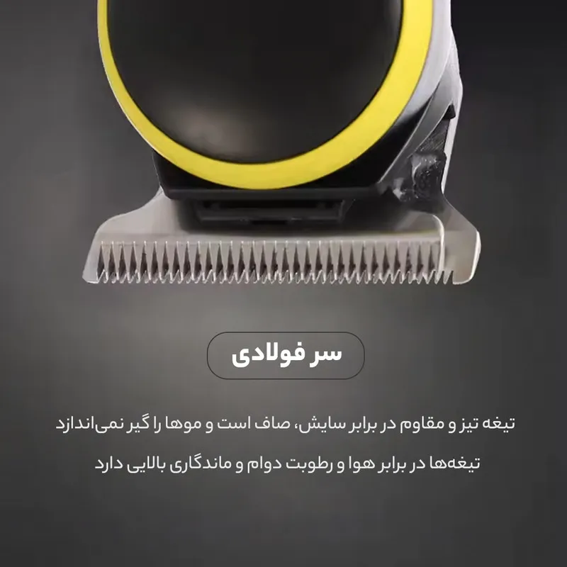 ماشین اصلاح موی صورت روزیا مدل HQ262 - تصویر 6