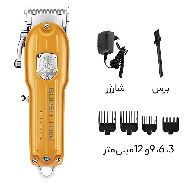 ماشین اصلاح موی سر و صورت وی جی آر مدل 117 - تصویر 5