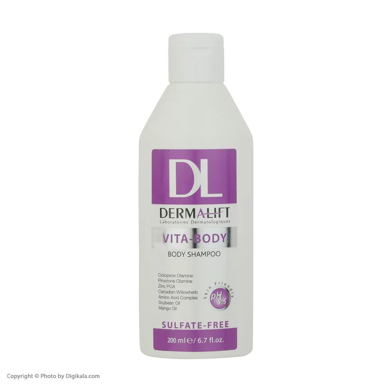 شامپو بدن درمالیفت مدل ضد قارچ حجم 200 میلی لیتر - تصویر 3