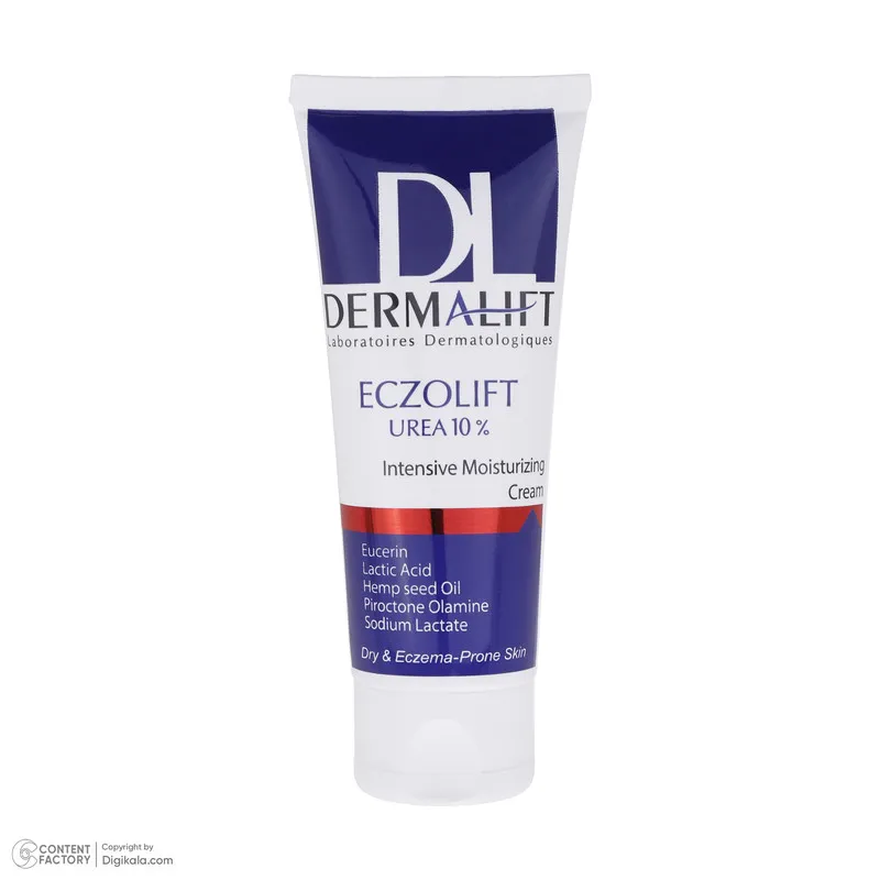کرم مرطوب کننده درمالیفت مدل ECZOLIFT UREA 10% حجم 75 میلی لیتر - تصویر 3