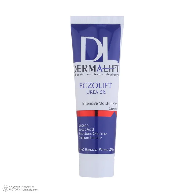 کرم مرطوب کننده صورت درمالیفت مدل ECZOLIFT UREA 5% مناسب پوستهای خشک حجم 50 میلی لیتر - تصویر 2