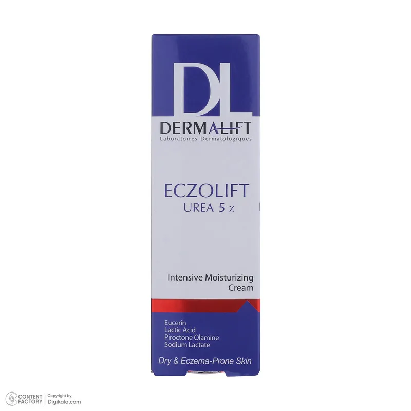 کرم مرطوب کننده صورت درمالیفت مدل ECZOLIFT UREA 5% مناسب پوستهای خشک حجم 50 میلی لیتر - تصویر 4