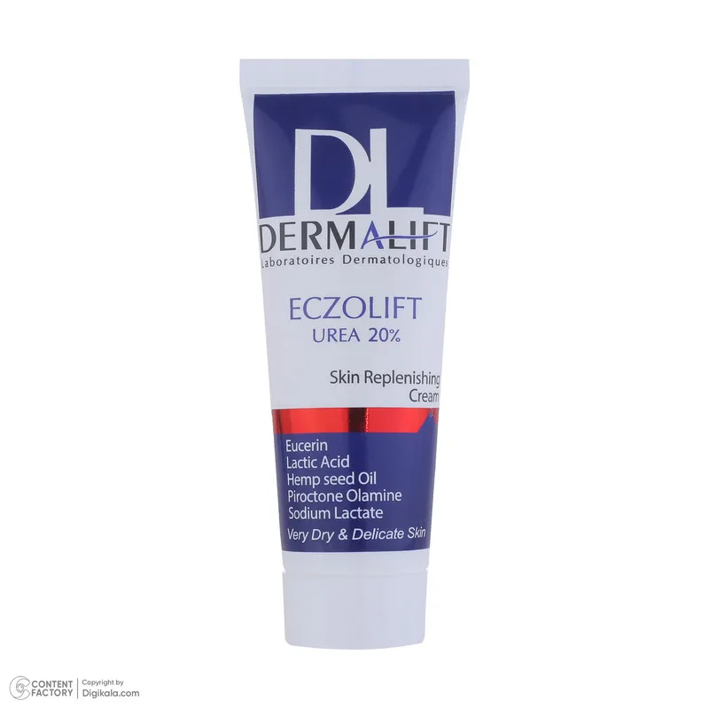 کرم مرطوب کننده بدن درمالیفت مدل ECZOLIFT UREA 20% مناسب پوستهای خشک حجم 40 میلی لیتر - تصویر 4