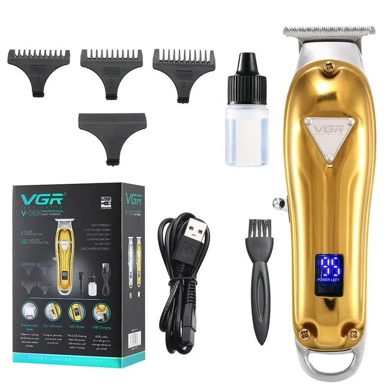 ماشین اصلاح موی سر و صورت وی جی ار مدل v-063 - تصویر 5
