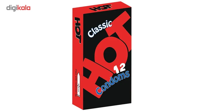 کاندوم هات مدل classic بسته 12 عددی - تصویر 2