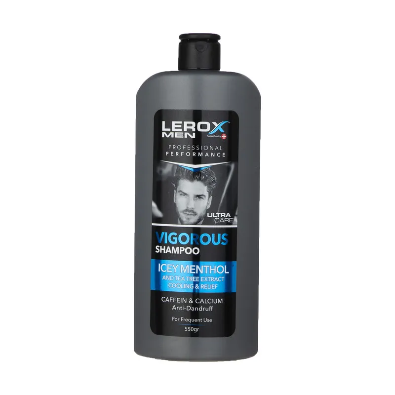 شامپو مو لروکس مدل ICEY MENTHOL حجم 550 میلی لیتر - تصویر 2