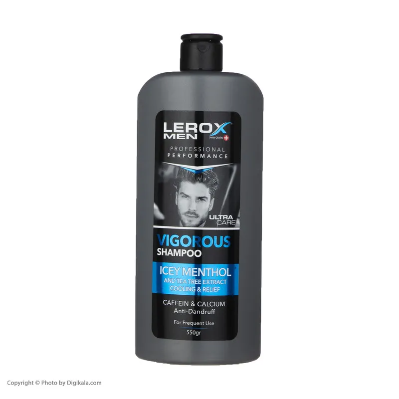 شامپو مو لروکس مدل ICEY MENTHOL حجم 550 میلی لیتر - تصویر 3