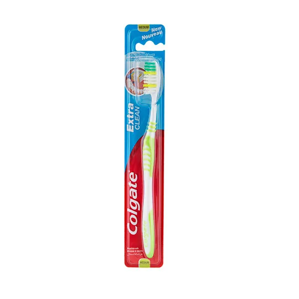 مسواک کلگیت مدل Extra Clean123 با برس متوسط - تصویر 2