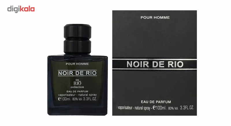 ادو پرفیوم مردانه ریو کالکشن مدل Rio Noir De Rio حجم 100ml - تصویر 2