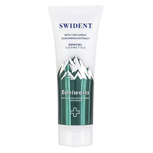 خمیر دندان سویدنت مدل edelweiss حجم 75 میلی لیتر