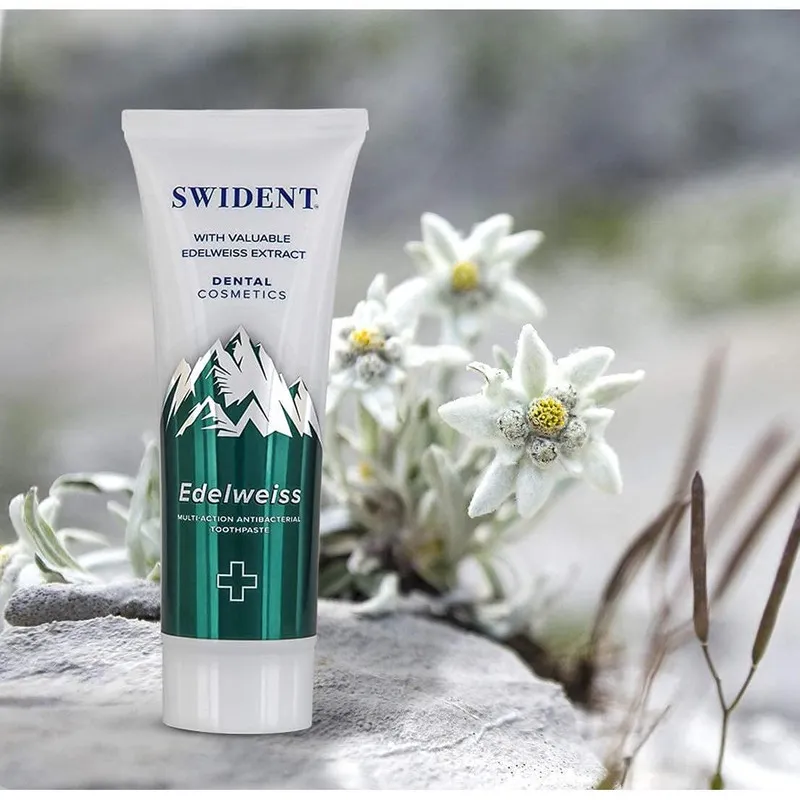 خمیر دندان سویدنت مدل edelweiss حجم 75 میلی لیتر - تصویر 2