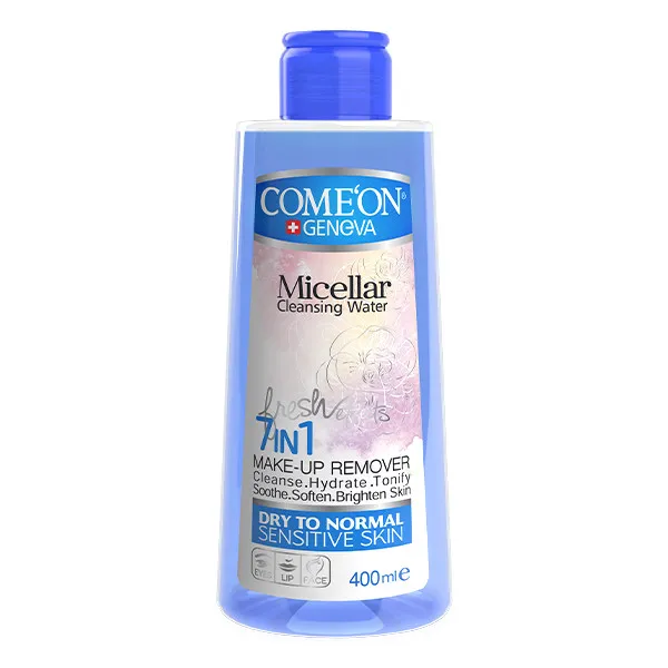 ژل شستشو صورت کامان مدل Dry حجم 500 میلی لیتر به همراه آب پاک کننده آرایش صورت کامان مدل DRY SKIN حجم 400 میلی لیتر - تصویر 3
