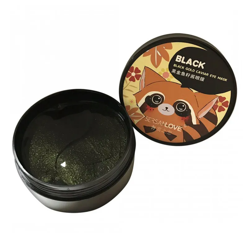 ماسک زیر چشم سرسان لاو مدل BLACK وزن 90 گرم بسته 60 عددی - تصویر 5