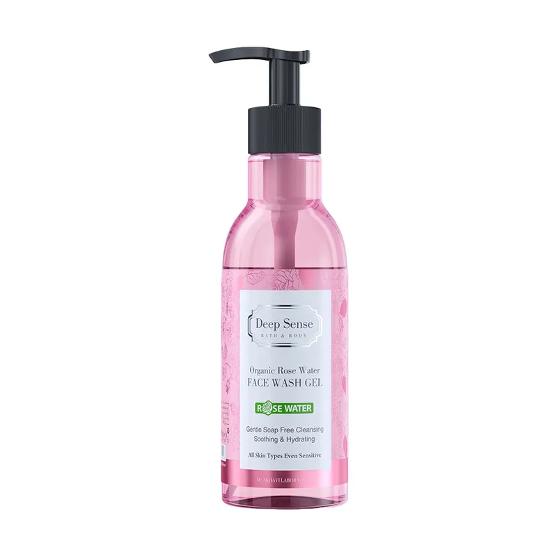 ژل شستشوی صورت دیپ سنس مدل Rose Water مناسب پوست های حساس حجم 250 میلیلیتر - تصویر 2