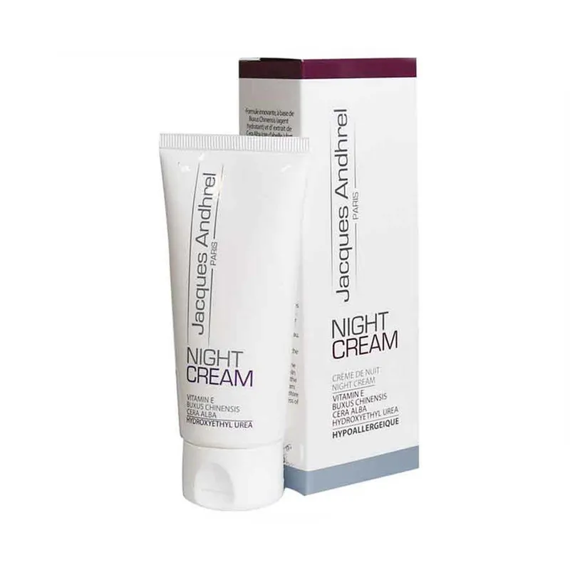 کرم آبرسان و مغذی شب ژاک آندرل پاریس مدل NIGHT CREAM حجم 60 میلی لیتر - تصویر 3