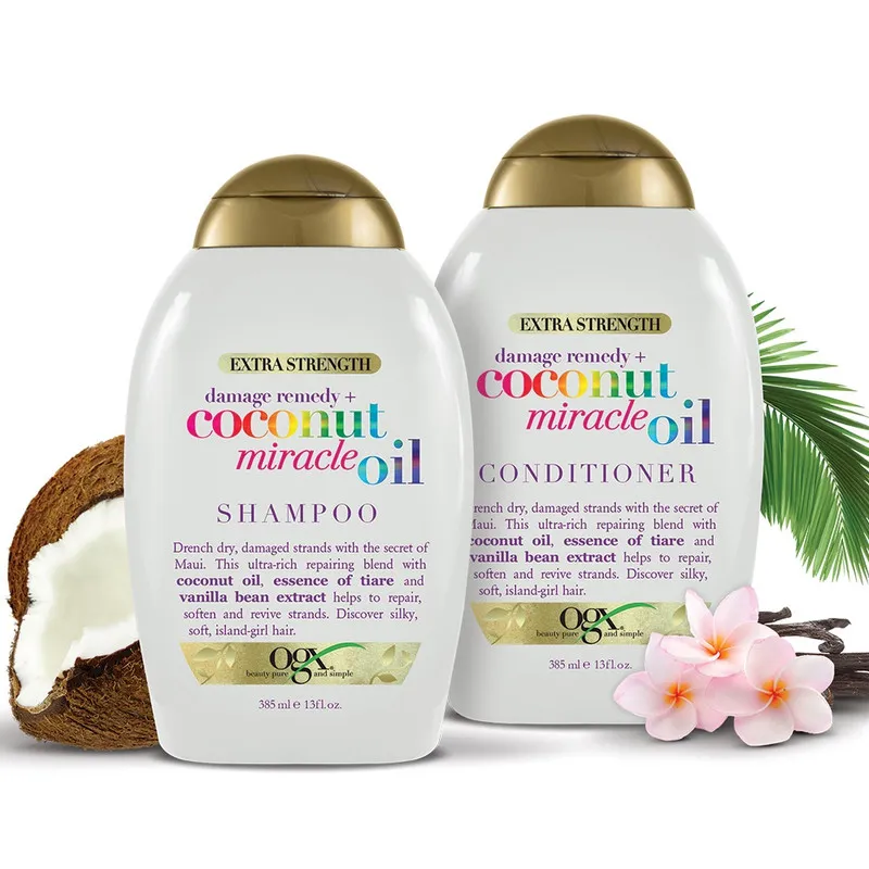 شامپو مو او جی ایکس مدل Coconut Miracle Oil حجم 385 میلی لیتر - تصویر 5