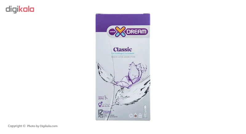 کاندوم ایکس دریم مدل Classic بسته 12 عددی - تصویر 3